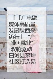 「广电融媒体高质量发展陕西采访行」“产业+就业”双轮驱动 白河县茅坪社区打造易地搬迁后扶新样本