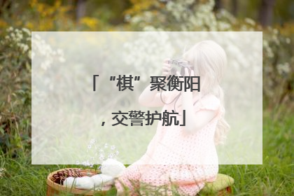 “棋”聚衡阳，交警护航
