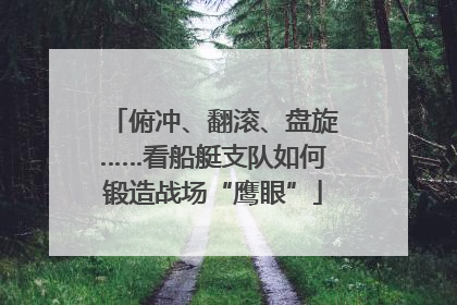 俯冲、翻滚、盘旋……看船艇支队如何锻造战场“鹰眼”