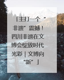 主打一个“非遗”震撼！四川非遗在文博会绽放时代光彩｜文博向“新”