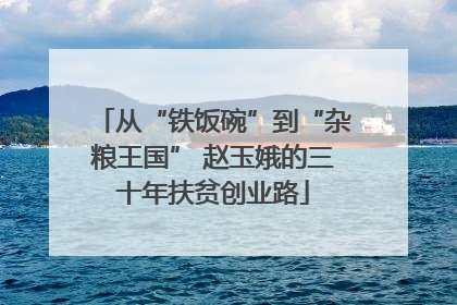 从“铁饭碗”到“杂粮王国” 赵玉娥的三十年扶贫创业路