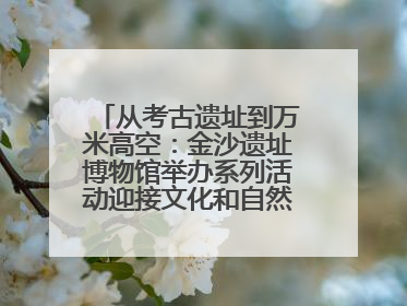 从考古遗址到万米高空：金沙遗址博物馆举办系列活动迎接文化和自然遗产日