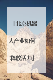 北京机器人产业如何释放活力