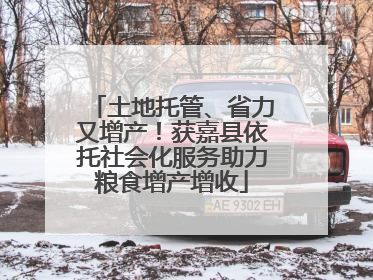 土地托管、省力又增产！获嘉县依托社会化服务助力粮食增产增收