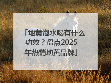 地黄泡水喝有什么功效？盘点2025年热销地黄品牌