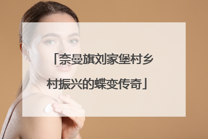 奈曼旗刘家堡村乡村振兴的蝶变传奇