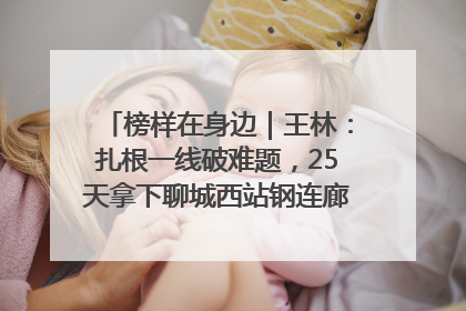 榜样在身边｜王林：扎根一线破难题，25天拿下聊城西站钢连廊“硬核”工程
