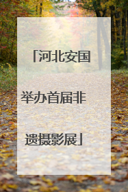 河北安国举办首届非遗摄影展