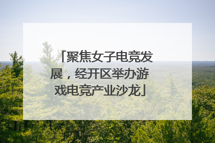聚焦女子电竞发展，经开区举办游戏电竞产业沙龙