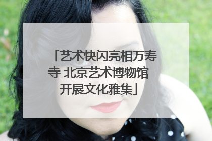 艺术快闪亮相万寿寺 北京艺术博物馆开展文化雅集
