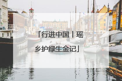 行进中国丨瑶乡护绿生金记