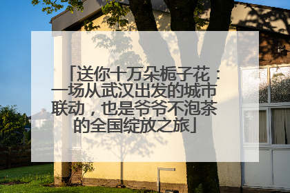 送你十万朵栀子花：一场从武汉出发的城市联动，也是爷爷不泡茶的全国绽放之旅