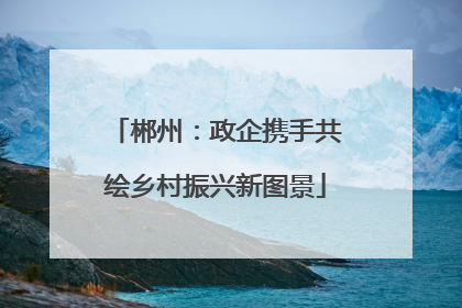 郴州：政企携手共绘乡村振兴新图景