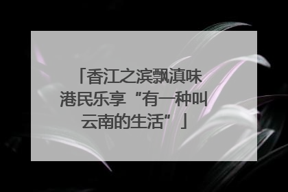 香江之滨飘滇味 港民乐享“有一种叫云南的生活”