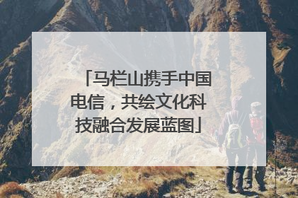 马栏山携手中国电信，共绘文化科技融合发展蓝图