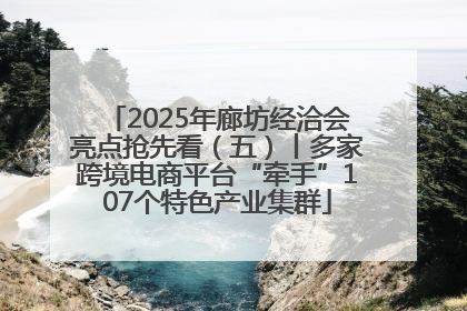 2025年廊坊经洽会亮点抢先看（五）丨多家跨境电商平台“牵手”107个特色产业集群